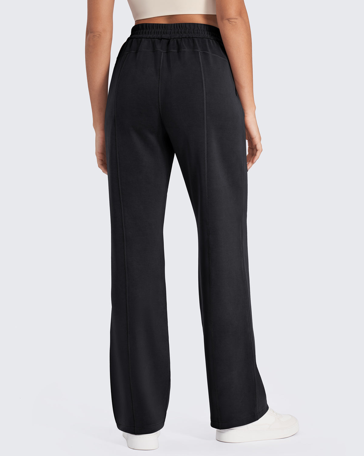 G4Free Activewear Smoofit Mid-Waist Wide Leg Sweatpants 