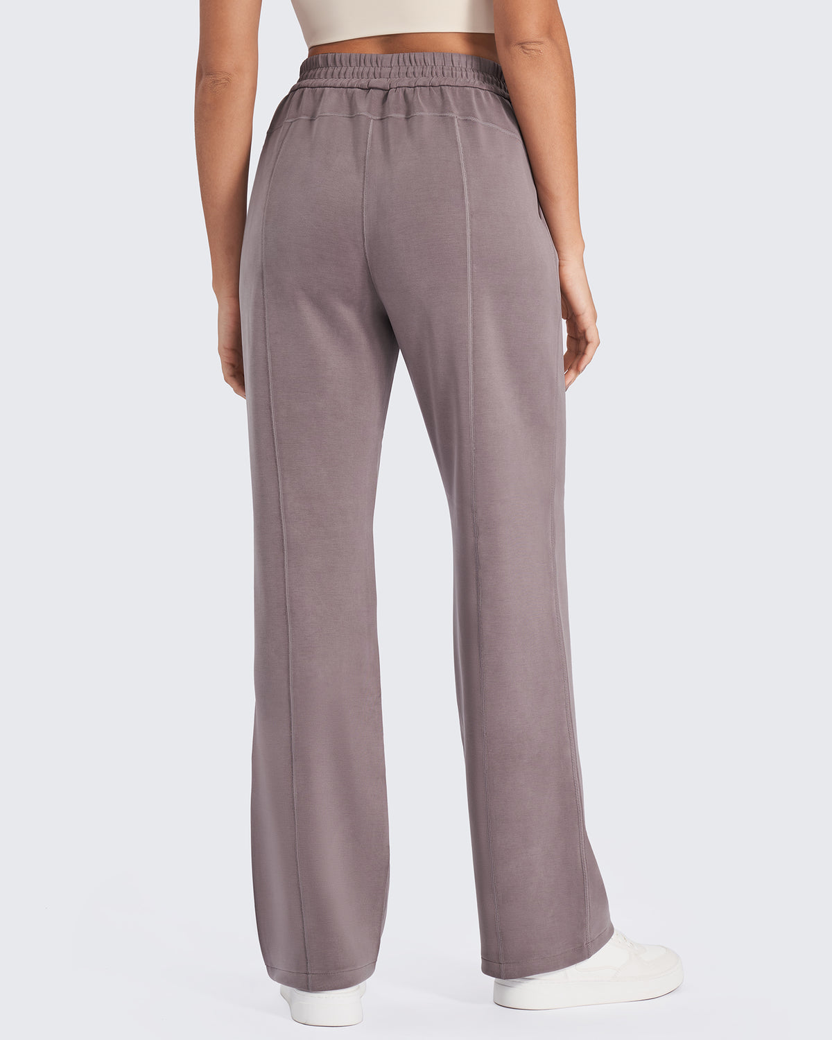 G4Free Activewear Smoofit Mid-Waist Wide Leg Sweatpants 