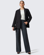G4Free Activewear - Loose High-Waist Business Casual Striped Pants -GF23J172Z03F-XS-GF23J172Z03A-S-GF23J172Z03B-M-GF23J172Z03C-L-GF23J172Z03D-XL