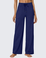 Business Casual High-Waist Wide Leg Pants 