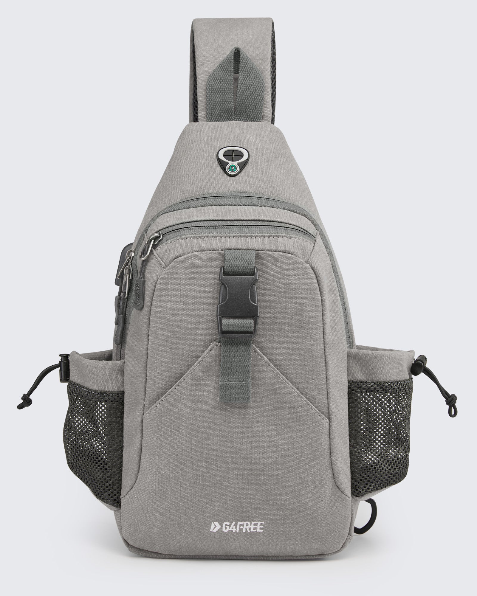 G4Free Anti-Theft Canvas Sling Bag with USB Port