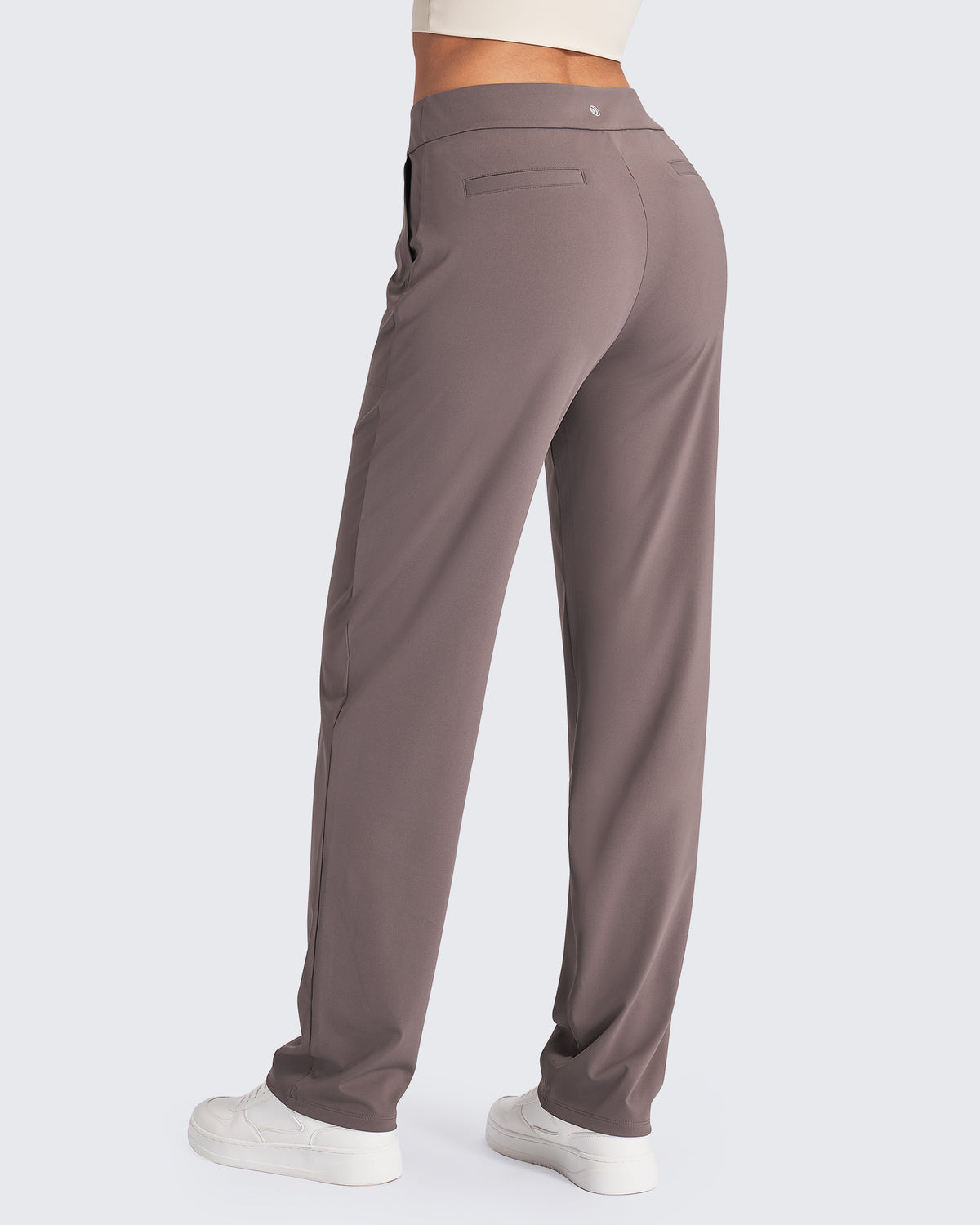 G4Free Activewear Bizcasual High-Waist Straight Dress Pants 