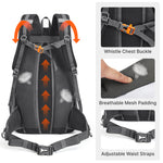 G4Free 40L Lightweight Travel Backpack with Rain Cover