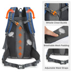G4Free 40L Lightweight Travel Backpack with Rain Cover