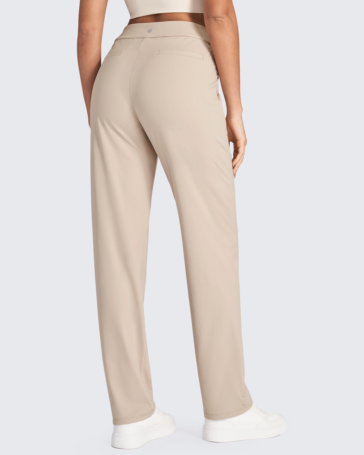 G4Free Activewear Bizcasual High-Waist Straight Dress Pants 