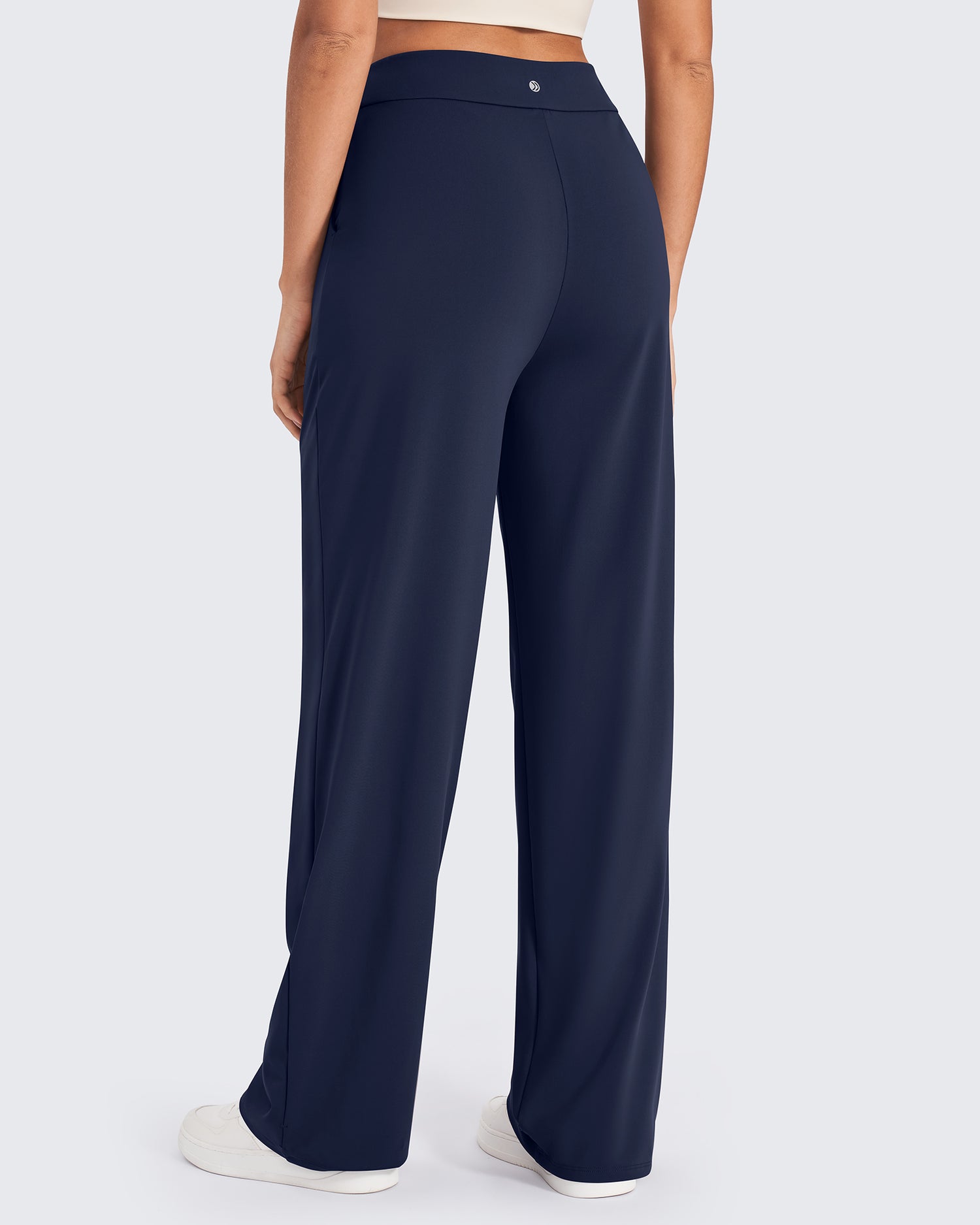 Bizcasual High-Waist Work Wide Leg Pants