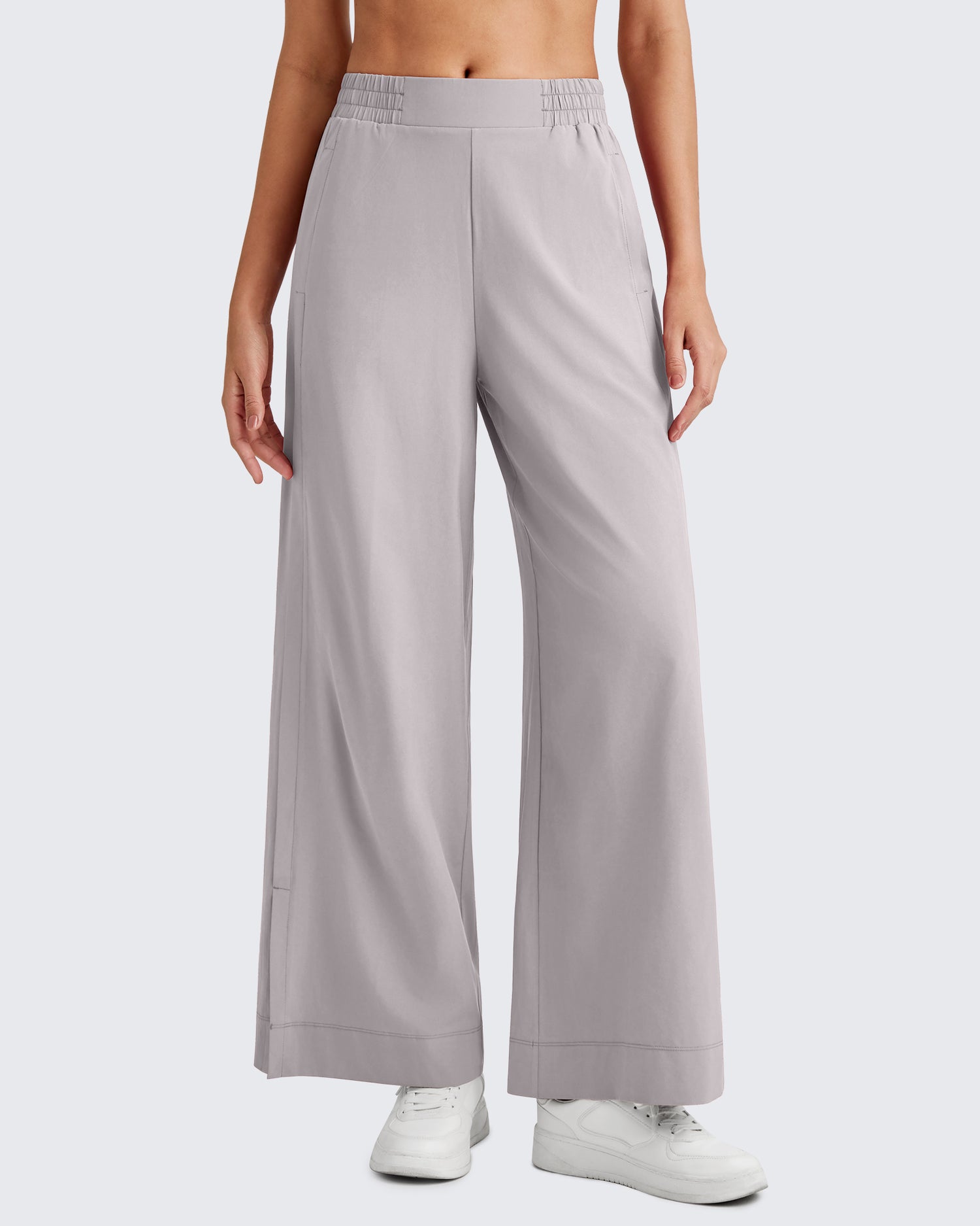 G4Free Activewear - Side Slit High-Rise Wide Leg Ankle Pants -GF25J403AA-S-GF25J428AA-S-GF25J429AA-S-GF25J403AB-M-GF25J428AB-M