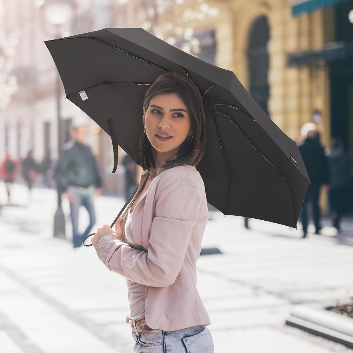 G4Free G4Free Compact UPF 50+ UV Protection Sun Blocking Mini Umbrellas 