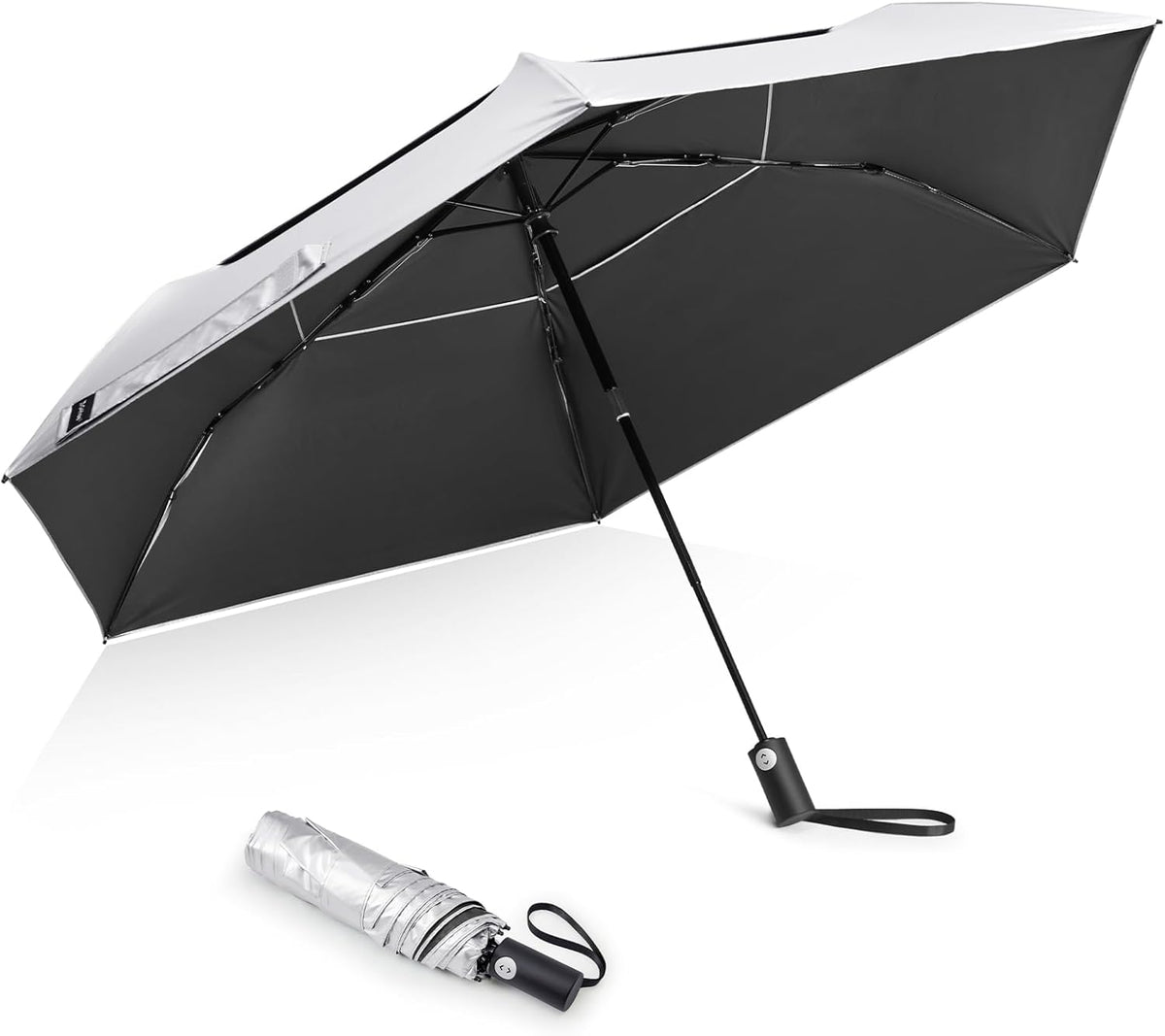 G4Free G4Free Ultralight UPF 50+ UV Double Canopy Slim Small Portable Automatic 