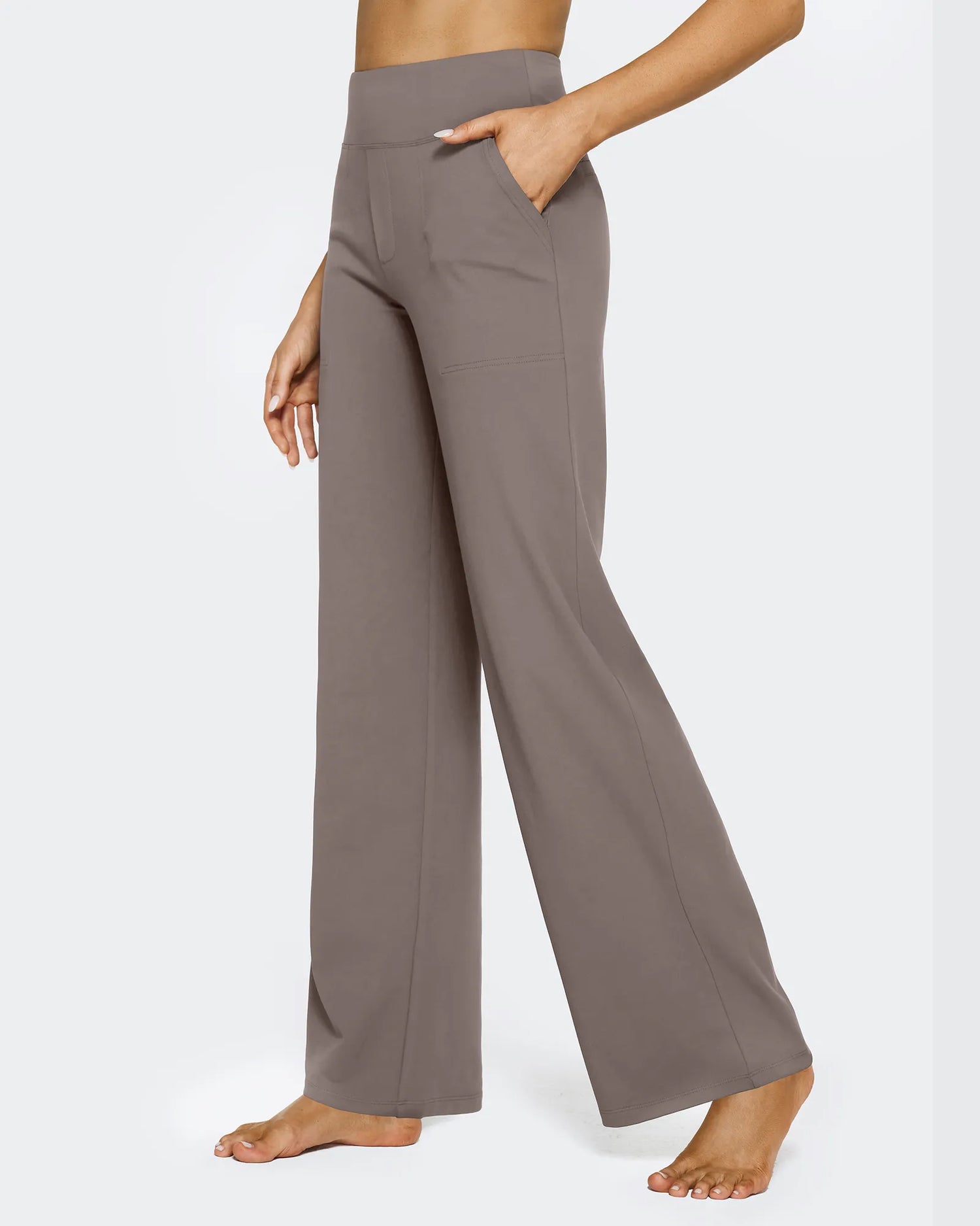 EverGoing Loose High-Waist Business Casual Pants 29''