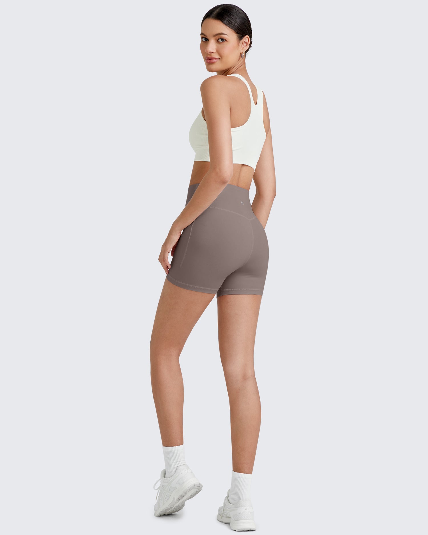 G4Free Activewear - BareFeel Workout Legging Shorts -GF25A358AA-S-GF25A359AA-S-GF25A358AB-M-GF25A359AB-M-GF25A358AC-L