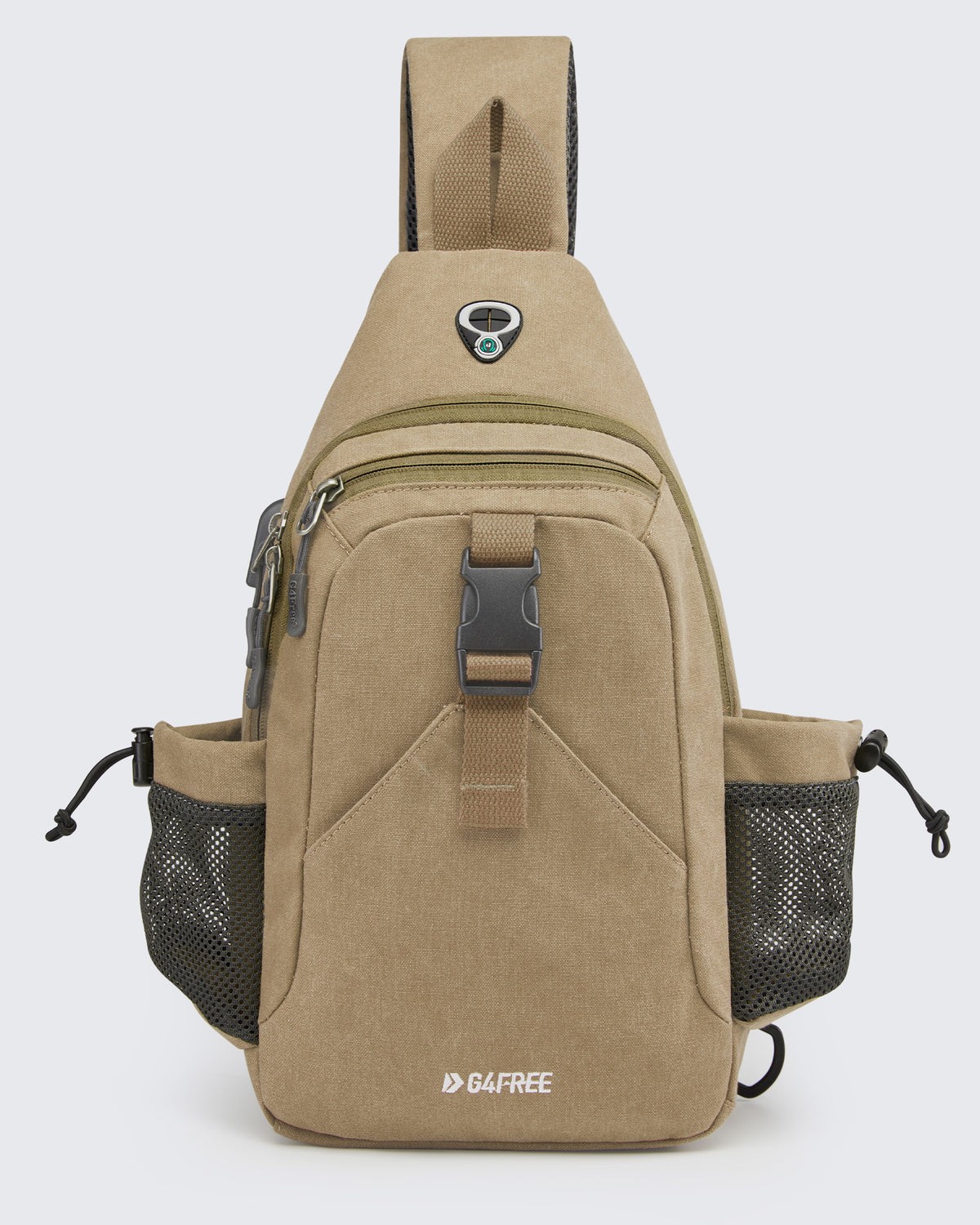 G4Free Anti-Theft Canvas Sling Bag with USB Port