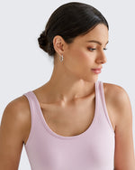 G4Free Activewear BareFeel Built in Bra Workout Tank Tops 