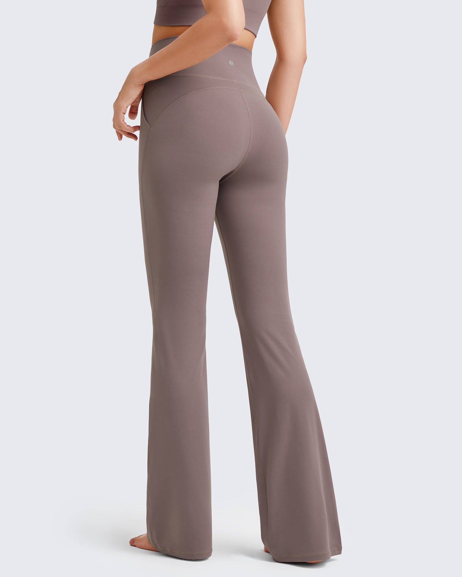 BareFeel High-Rise Flare Yoga Leggings Pants 