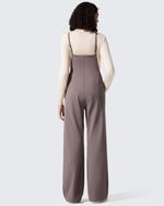 G4Free Activewear - Maternity Adjustable Strap Overalls Wide Leg Rompers -GF25PY674AF-XS-GF25PY675AF-XS-GF25PY676AF-XS-GF25PY674AA-S-GF25PY675AA-S
