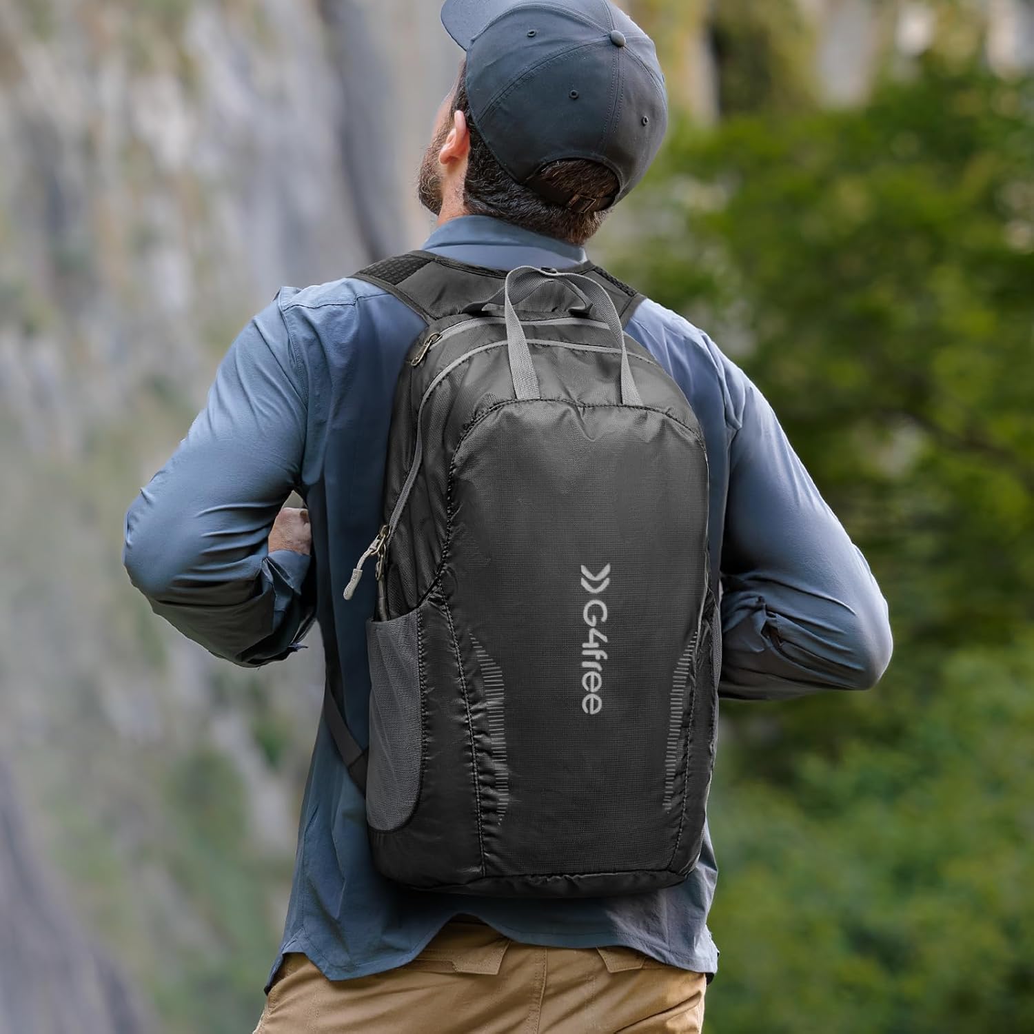 G4Free G4Free 25L Women Packable Foldable Water Resistant Hiking Backpack 