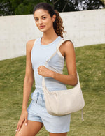 G4Free G4Free Women Crescent Purse Crossbody Shoulder Handbag 