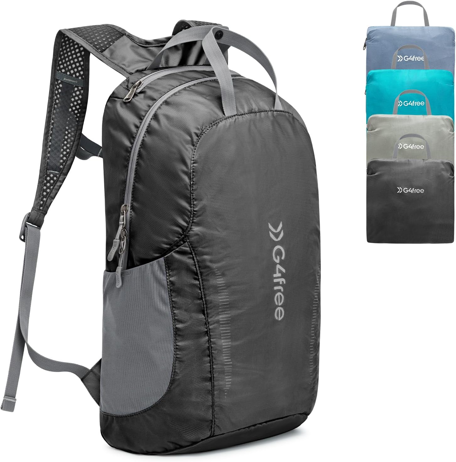 G4Free G4Free 25L Women Packable Foldable Water Resistant Hiking Backpack 