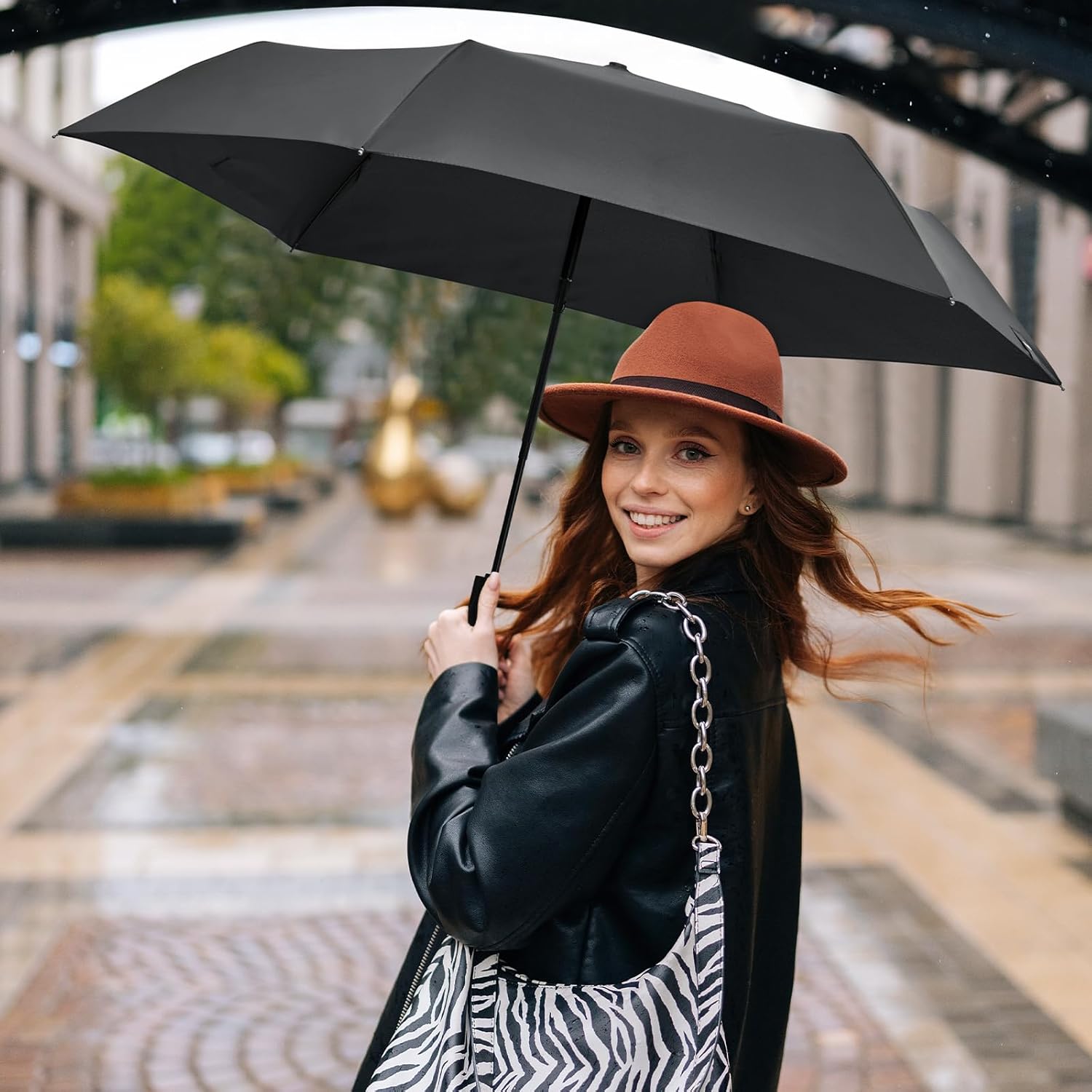 G4Free G4Free Ultralight UPF 50+ UV Protection  Super Slim Mini Auto Umbrella 