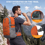 G4Free 40L Lightweight Travel Backpack with Rain Cover