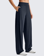 G4Free Activewear ShiftReady High Waisted Wide Leg Dress Trousers 
