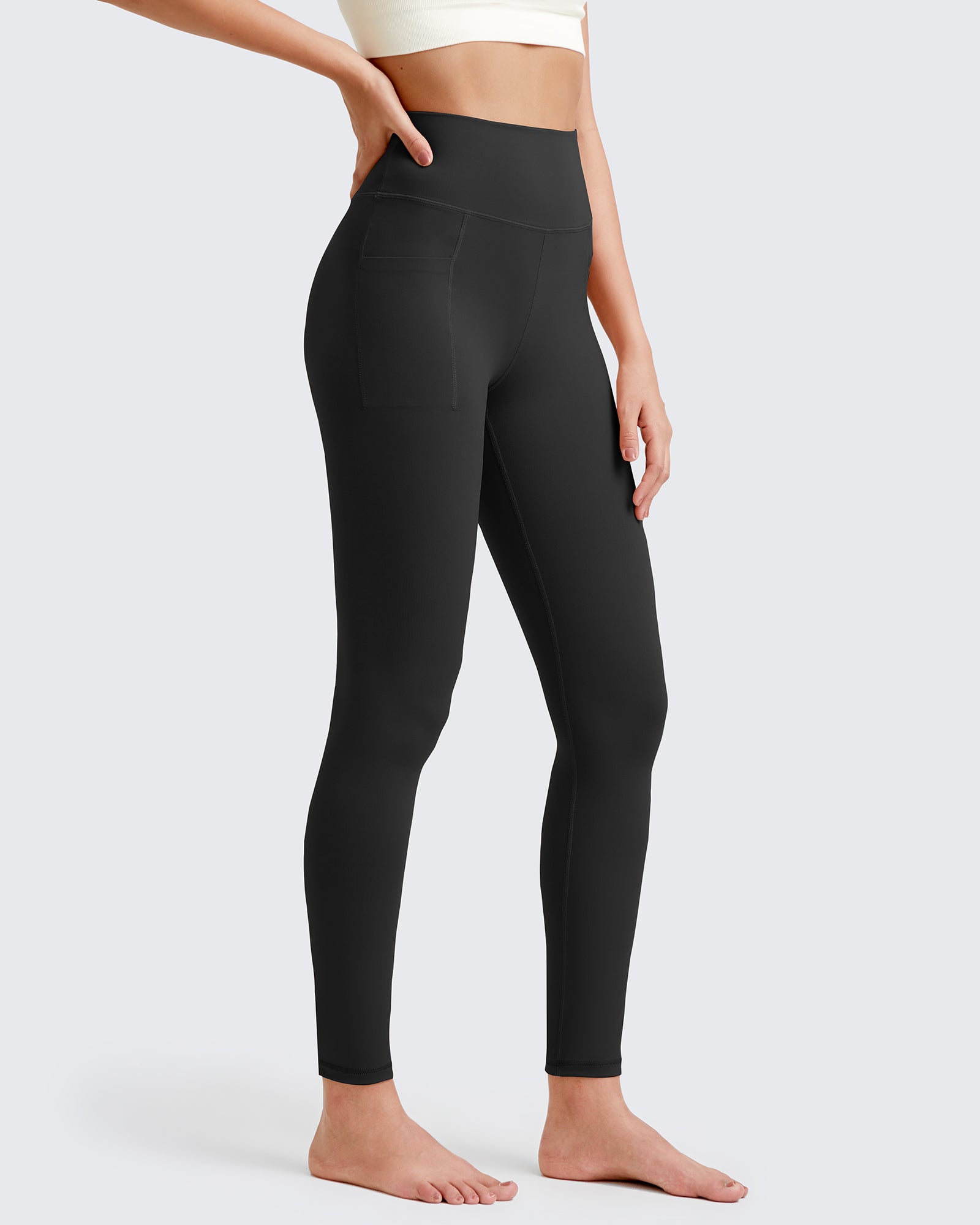 Barefeel High-Waist Workout Yoga Leggings #black