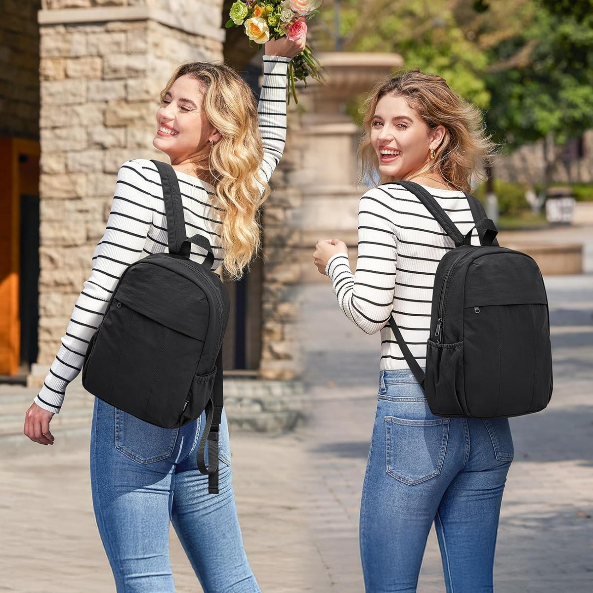 G4Free G4Free Adjustable Mini Women Hiking Travel Backpack 