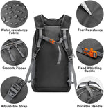 G4Free G4Free 25L Women Packable Foldable Water Resistant Hiking Backpack 