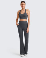 BareFeel High-Rise Flare Yoga Leggings Pants 