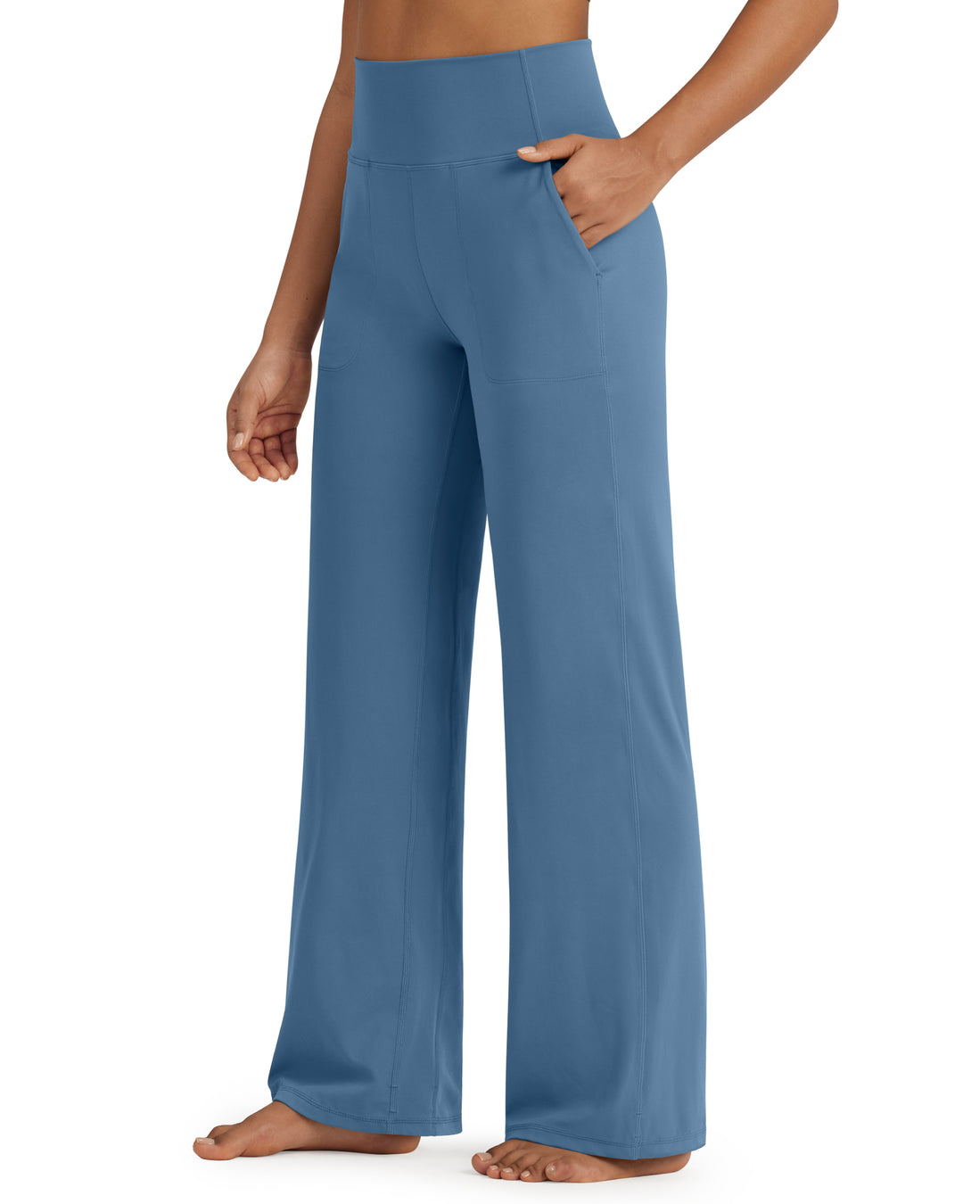 G4Free Activewear BareFeel Seamless High-Waist Dressy Pants 33 