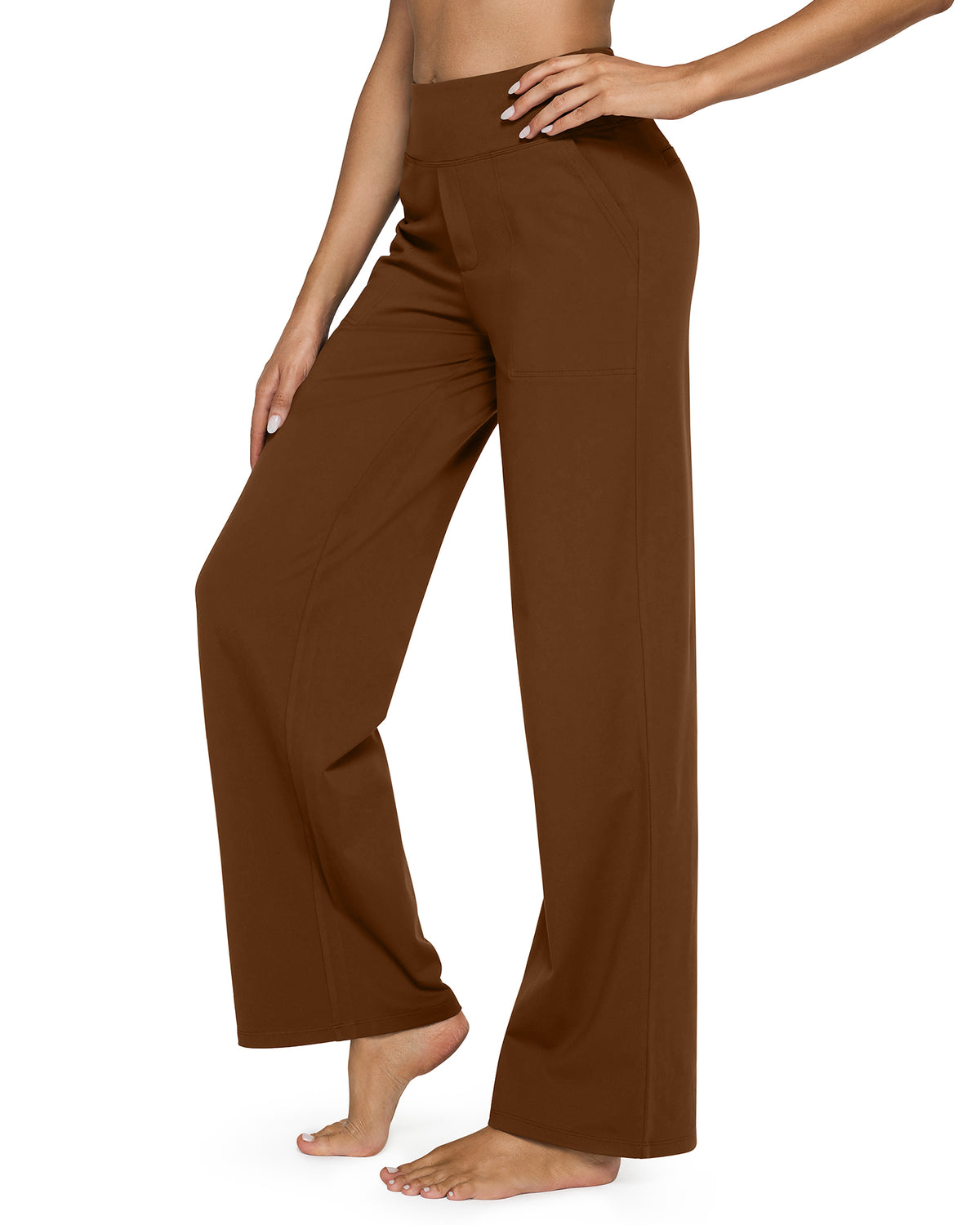 G4free Loose High-Waist Business Casual Pants 