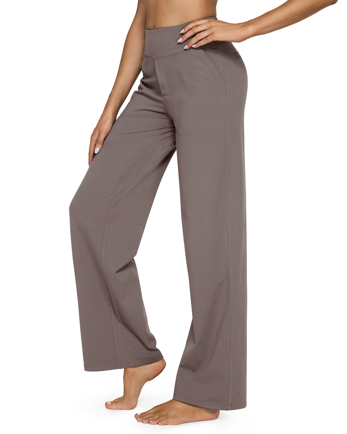 G4free Loose High-Waist Business Casual Pants 