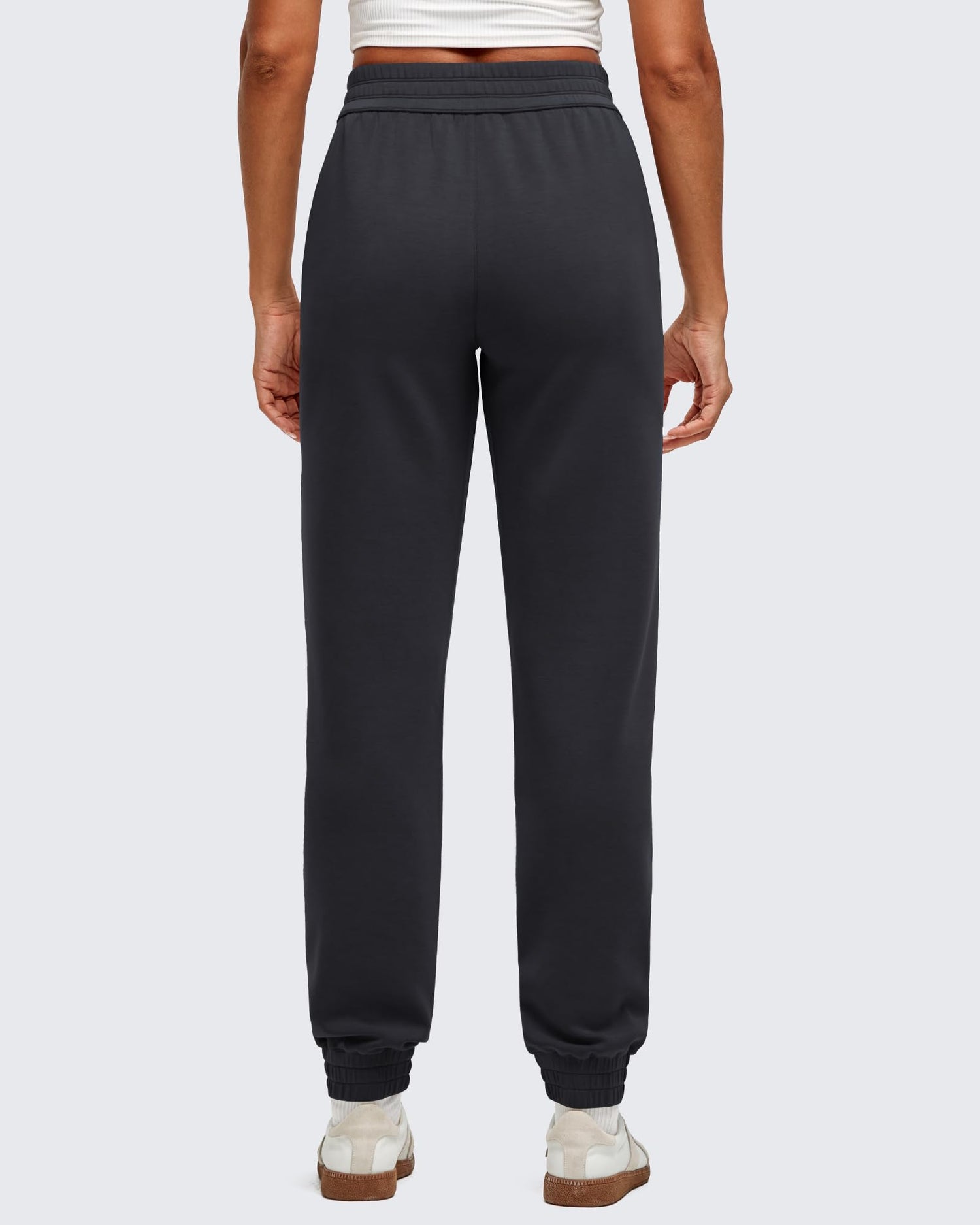 Smoofit Elastic Waist Pull Pockets Joggers Pants