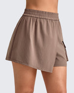 G4Free Activewear - 2 in 1 Elastic Waist Tennis Skorts -GF25E443AA-S-GF25E443AB-M-GF25E443AC-L-GF25E443AD-XL-GF25E443AE-XXL