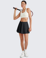 G4Free Activewear - Athletic Down The Line Tennis Skirt -GF25H350AA-S-GF25H350AB-M-GF25H350AC-L-GF25H350AD-XL-GF25H350AE-XXL