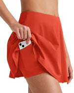 G4Free Activewear - Athletic Down The Line Tennis Skirt -GF25H350AA-S-GF25H350AB-M-GF25H350AC-L-GF25H350AD-XL-GF25H350AE-XXL