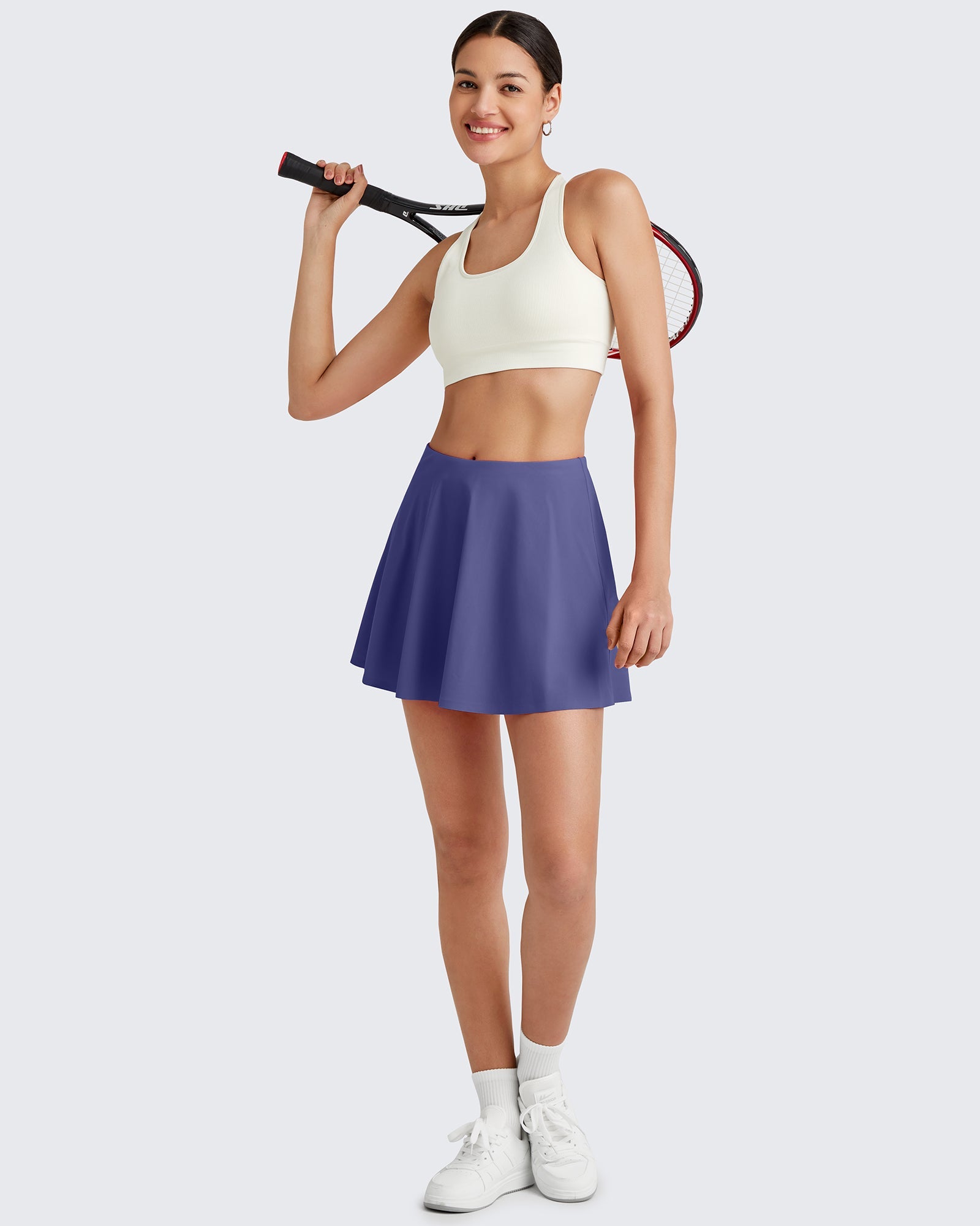 G4Free Activewear - Athletic Down The Line Tennis Skirt -GF25H350AA-S-GF25H350AB-M-GF25H350AC-L-GF25H350AD-XL-GF25H350AE-XXL
