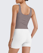 G4Free Activewear - BareFeel Built in Bra Workout Tank Tops -GF25L333AA-S-GF25L333AB-M-GF25L333AC-L-GF25L333AD-XL-GF25L333AF-XS