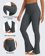 G4Free Activewear - BareFeel Casual High-Waisted Mini Flare Pants -GF24A244AA-S-GF24A245AA-S-GF24A246AA-S-GF24A244AB-M-GF24A245AB-M