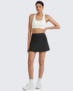 G4Free Activewear - BareFeel Casual Inner Shorts Tennis Skirts 15'' -GF25H393AA-S-GF25H393AB-M-GF25H393AC-L-GF25H393AD-XL-GF25H393AE-XXL