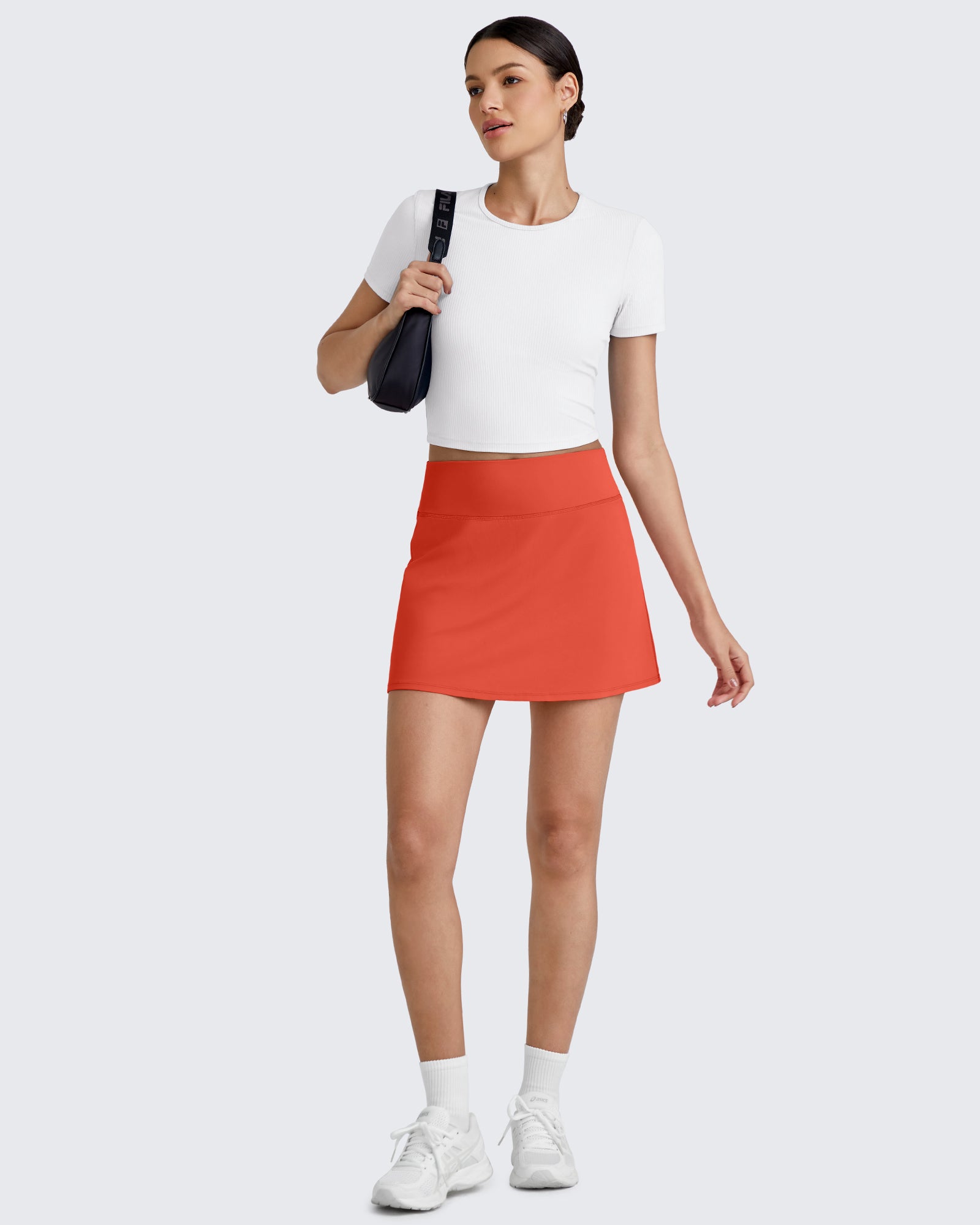 G4Free Activewear - BareFeel Casual Inner Shorts Tennis Skirts 15'' -GF25H393AA-S-GF25H393AB-M-GF25H393AC-L-GF25H393AD-XL-GF25H393AE-XXL