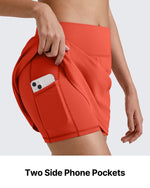 G4Free Activewear - BareFeel Casual Inner Shorts Tennis Skirts 15'' -GF25H393AA-S-GF25H393AB-M-GF25H393AC-L-GF25H393AD-XL-GF25H393AE-XXL