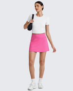 G4Free Activewear - BareFeel Casual Inner Shorts Tennis Skirts 15'' -GF25H393AA-S-GF25H393AB-M-GF25H393AC-L-GF25H393AD-XL-GF25H393AE-XXL