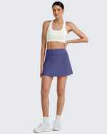 G4Free Activewear - BareFeel Casual Inner Shorts Tennis Skirts 15'' -GF25H393AA-S-GF25H393AB-M-GF25H393AC-L-GF25H393AD-XL-GF25H393AE-XXL