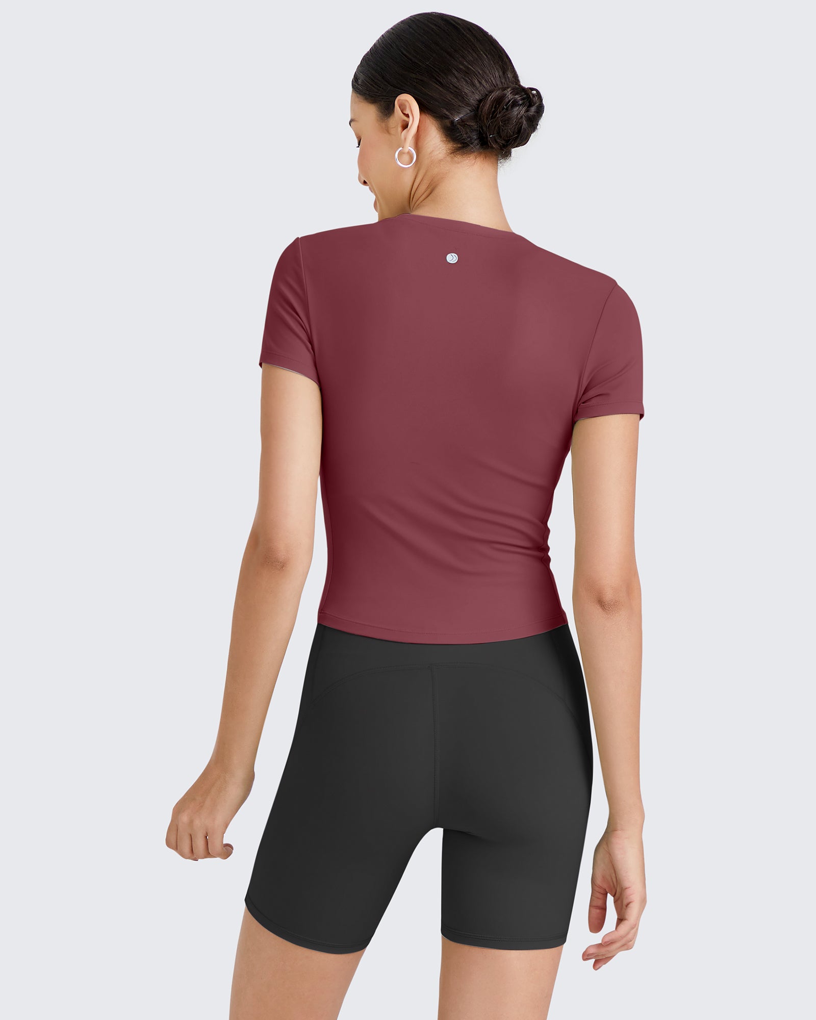 G4Free Activewear - BareFeel Half Zip Slim Fit Athletic Shirts -GF25K335DA-S-GF25K335DB-M-GF25K335DC-L-GF25K335DD-XL-GF25K335DF-XS