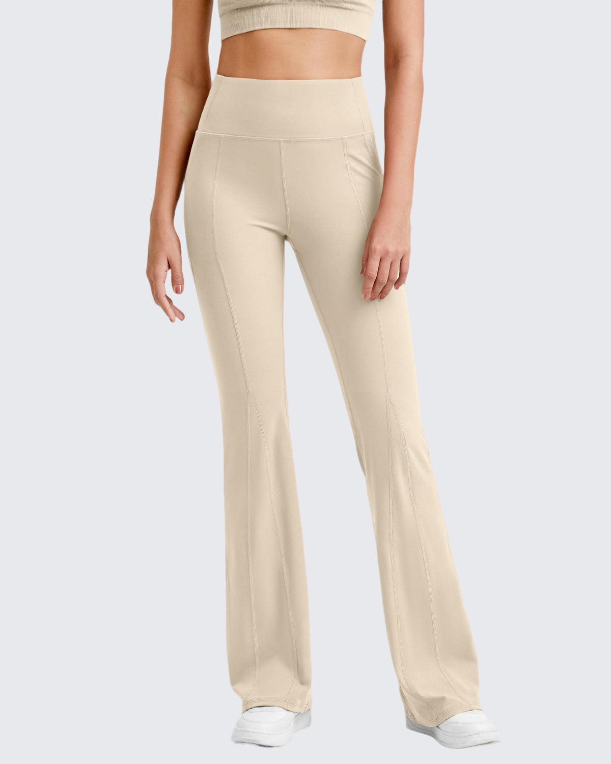 G4Free Activewear - BareFeel High-Rise Flare Yoga Casual Pants -GF24A329AA-S-GF24A330AA-S-GF24A331AA-S-GF24A329AB-M-GF24A330AB-M