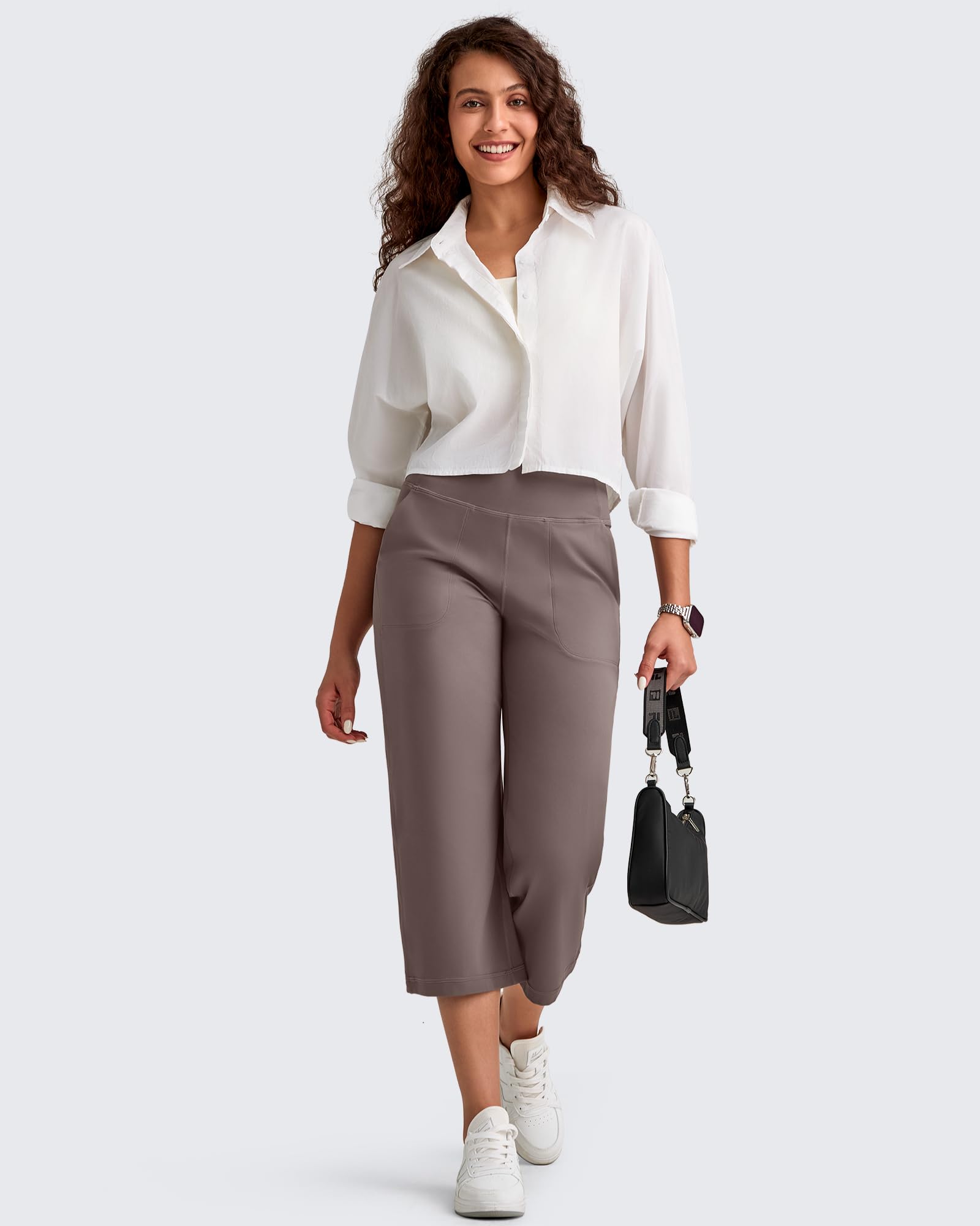 G4Free Activewear - BareFeel High Waist Capri Pants 21"/23"/25" -GF25J494AA-S-GF25J495AA-S-GF25J496AA-S-GF25J494AB-M-GF25J495AB-M