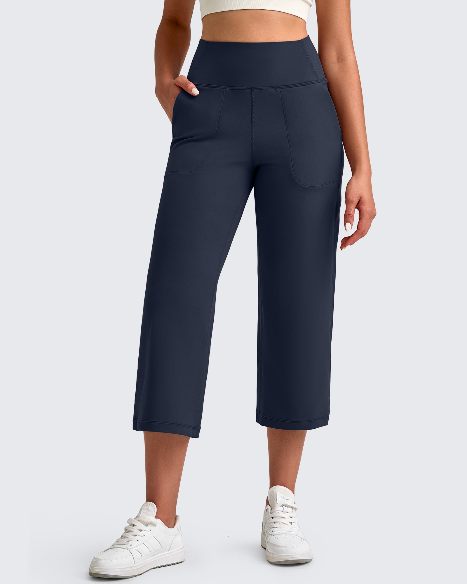 G4Free Activewear - BareFeel High Waist Capri Pants 21"/23"/25" -GF25J494AA-S-GF25J495AA-S-GF25J496AA-S-GF25J494AB-M-GF25J495AB-M
