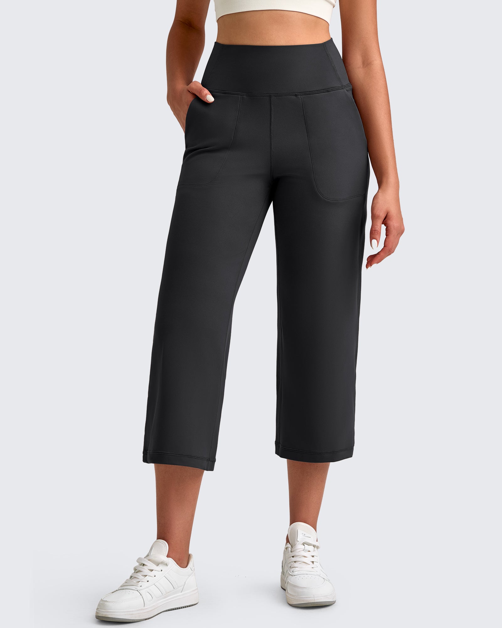 G4Free Activewear - BareFeel High Waist Capri Pants 21"/23"/25" -GF25J494AA-S-GF25J495AA-S-GF25J496AA-S-GF25J494AB-M-GF25J495AB-M