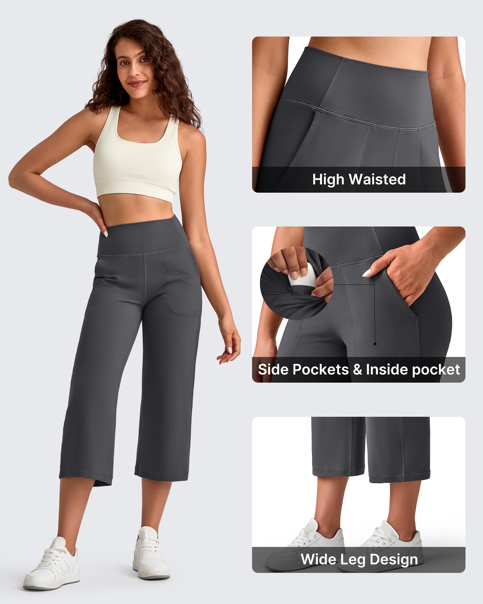 G4Free Activewear - BareFeel High Waist Capri Pants -GF25J494AA-S-GF25J495AA-S-GF25J496AA-S-GF25J494AB-M-GF25J495AB-M